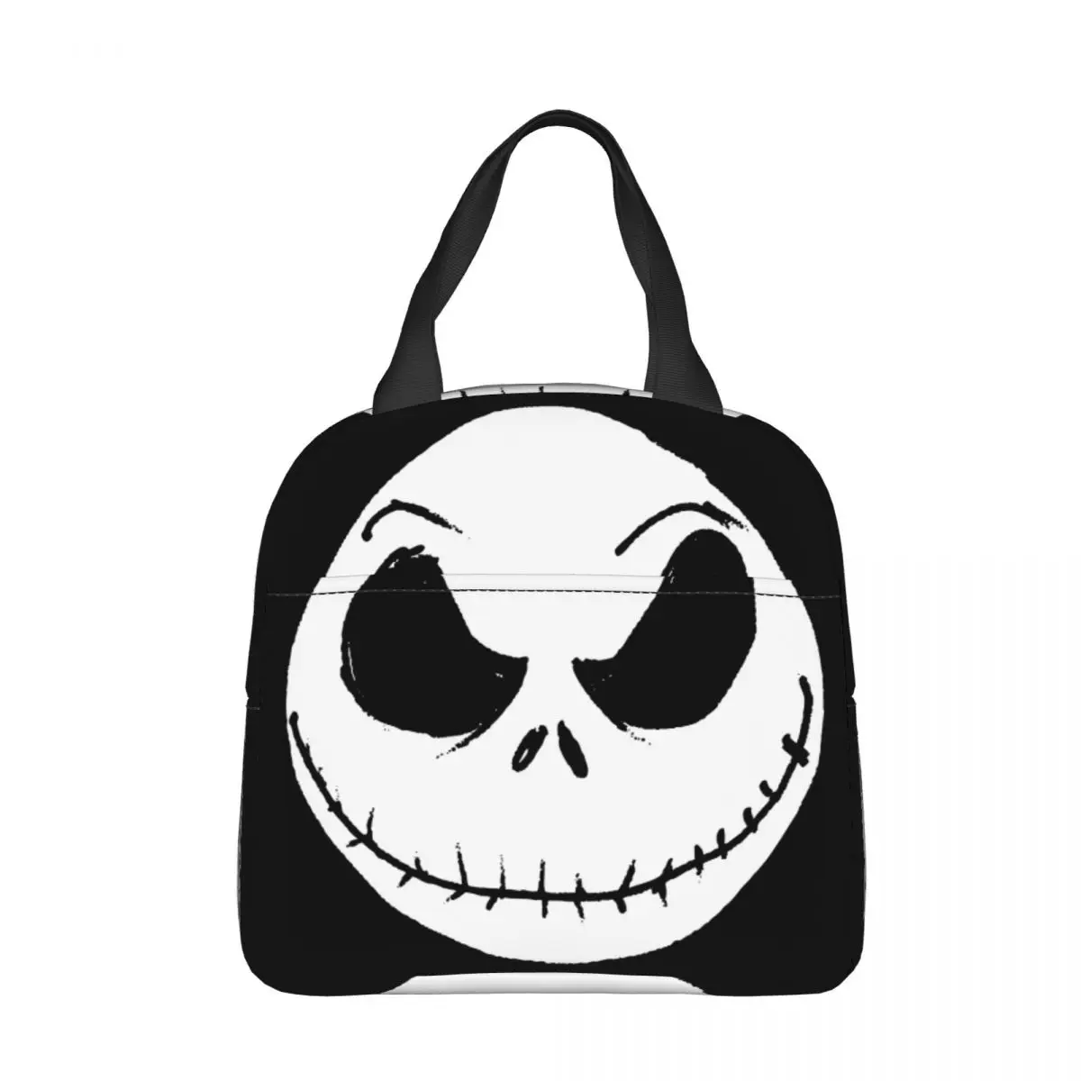 Bolsa De Almuerzo Con Aislamiento De Damasco Y Calavera Gótica Victoriana Negra Vintage Para Halloween, Fiambrera Portátil Impermeable, Bolsas De Mano Enfriadoras Térmicas - AliExprs 1524