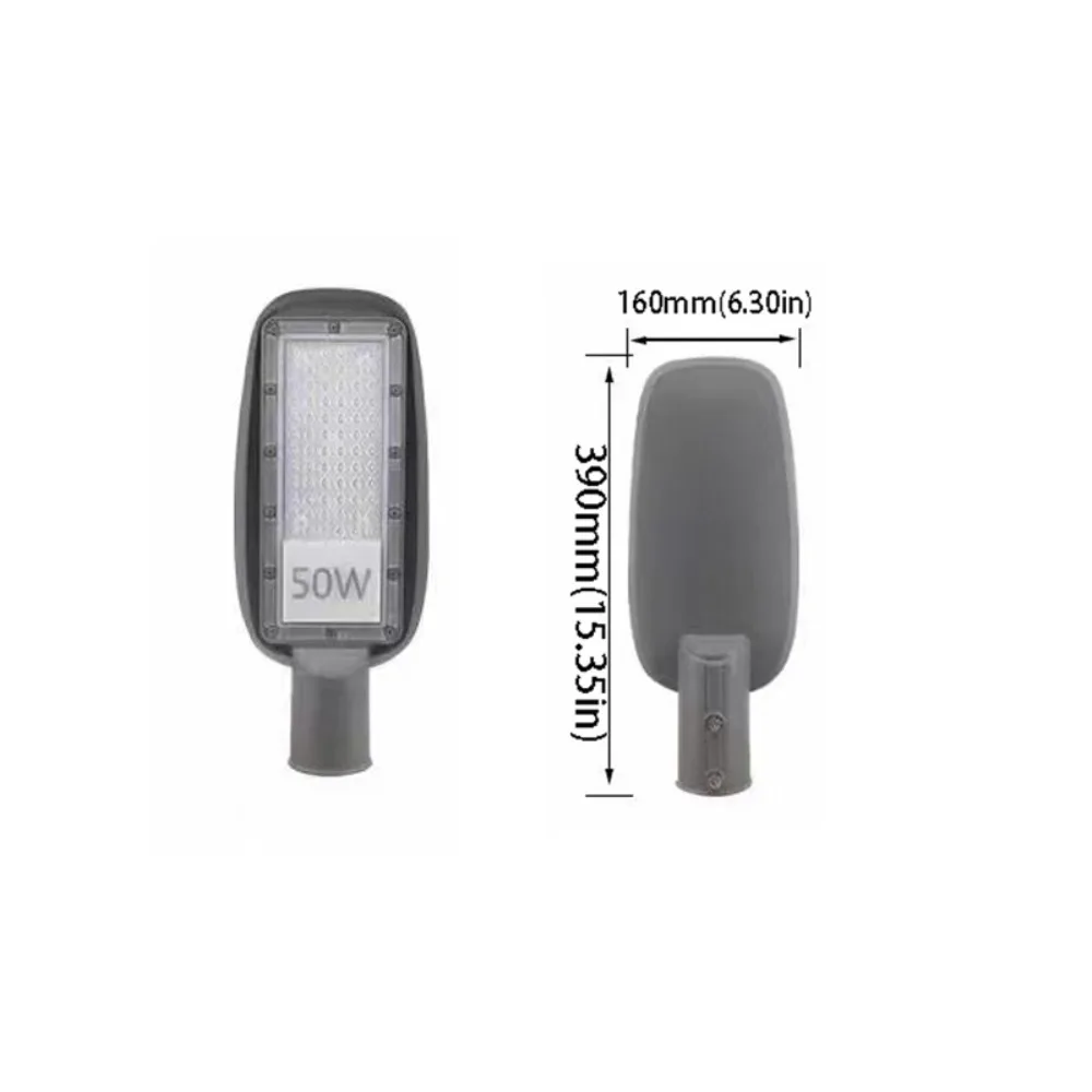 IP67 방수 LED 야외 가로등 고휘도 단일 암 램프 헤드 LED 가로등 조절 가능한 램프 암