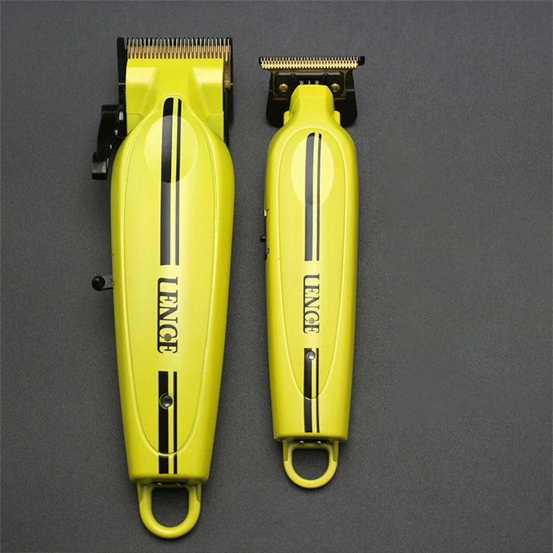 Tondeuse à cheveux professionnelle pour hommes, coupe de cheveux tout en métal, moteur sans balais, tondeuse à cheveux, machine de finition, LENCE PRO, 7200 tr/min