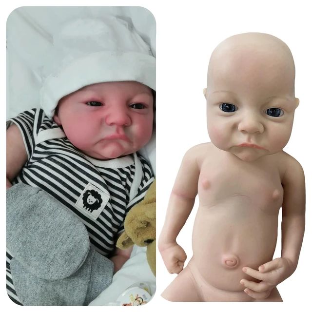 45cm Pronto Bebe Reborn Bebê Bonecas De Corpo Inteiro Silicone Levi  Dormindo Recém Nascido Menino Realista Presente Da Boneca Do Bebê -  AliExpress