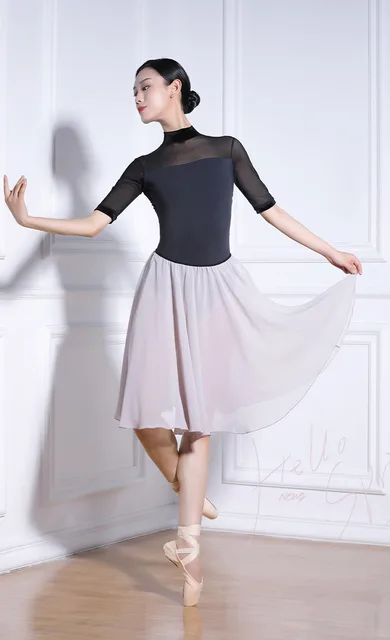 Body Danza In Pizzo Senza Maniche | Schiena Scoperta | Per Danza Classica E Moderna | Donna