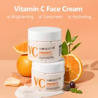 AUQUEST Vitamin C Face Cream Collagen Skin Whitening Dark Spots Removal Hyaluronic Acid Facial Skin Care Products