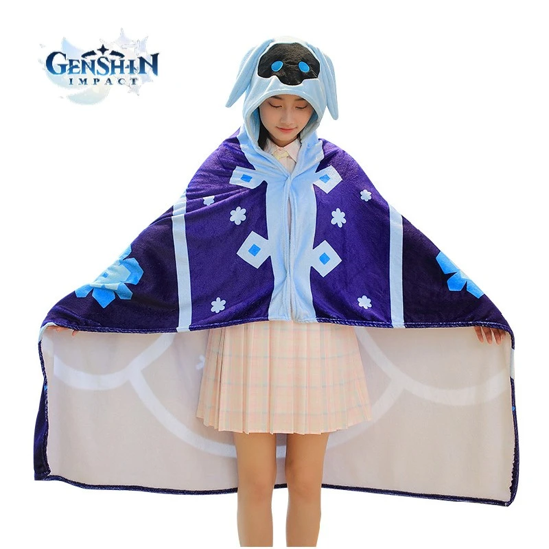 Genshin Blanket Winter Blanket Genshin Impact Cloak Cape Genshin