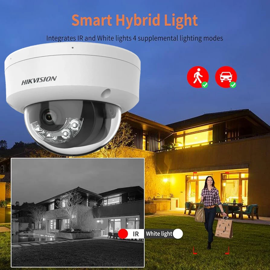 متعدد اللغات Hikvision DS-7604NI-Q1/4P DS-2CD1043G...