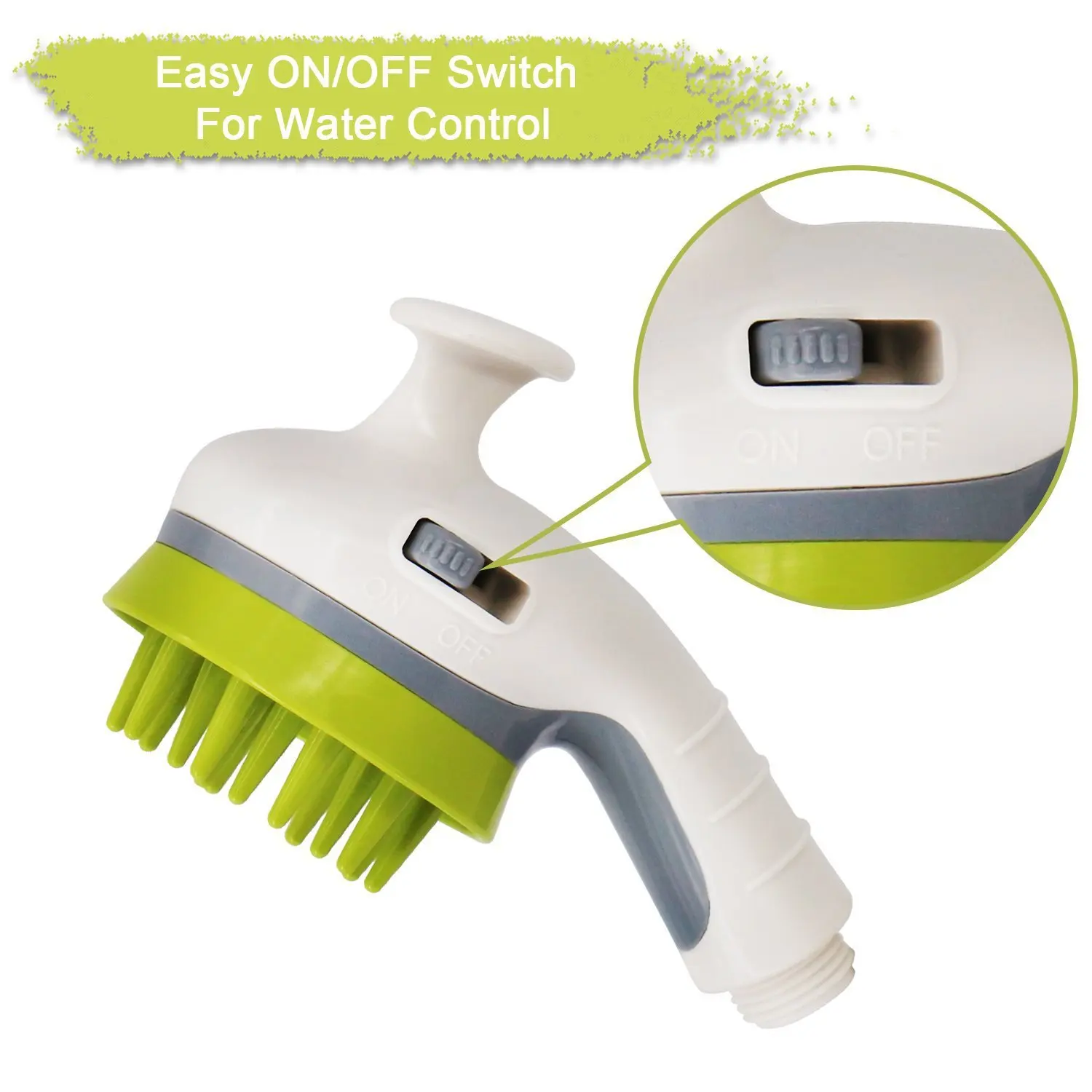Pet Bathing Spray Head - Foam Generator  Pressure Booster for Dog Showers