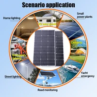 Panneau solaire Ultra haute puissance 3000W 12V-24V, charge efficace pour système de production d'énergie solaire domestique/camping en plein air 6