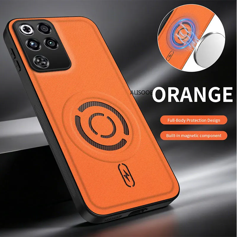 Enhanced Magnetic Solid Color PU Leather Protective Phone Case