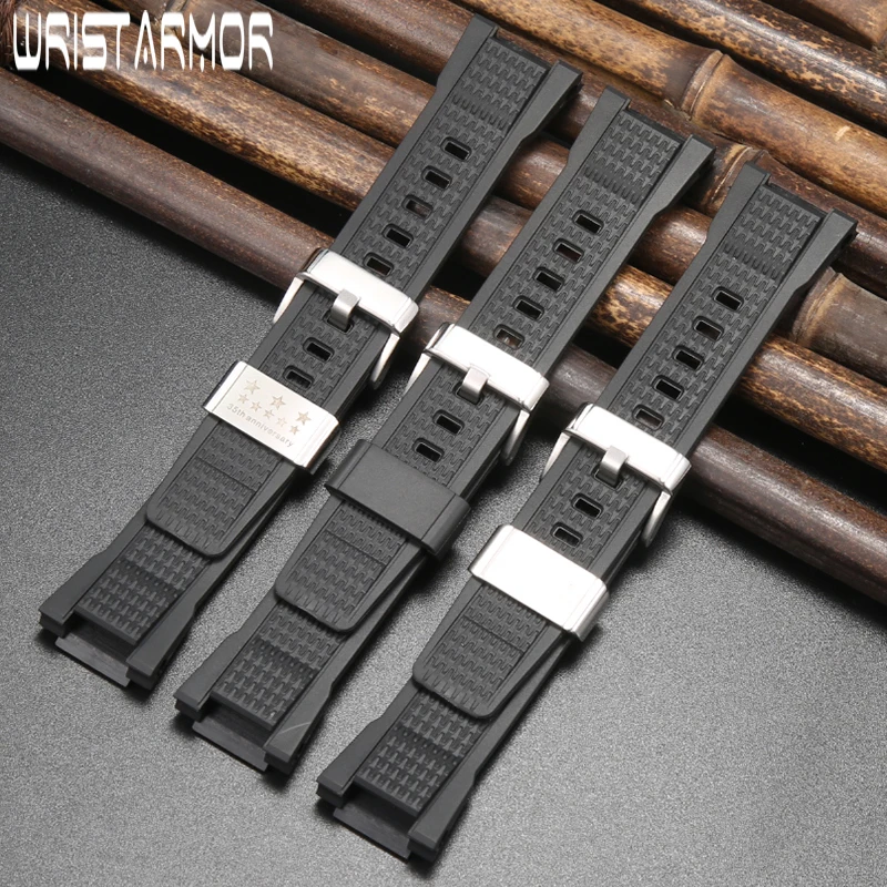 Фото Резиновый силиконовый ремешок для часов MTGB3000, подходит для Casio MTG-B3000/BD Sports, водонепроницаемый браслет №1