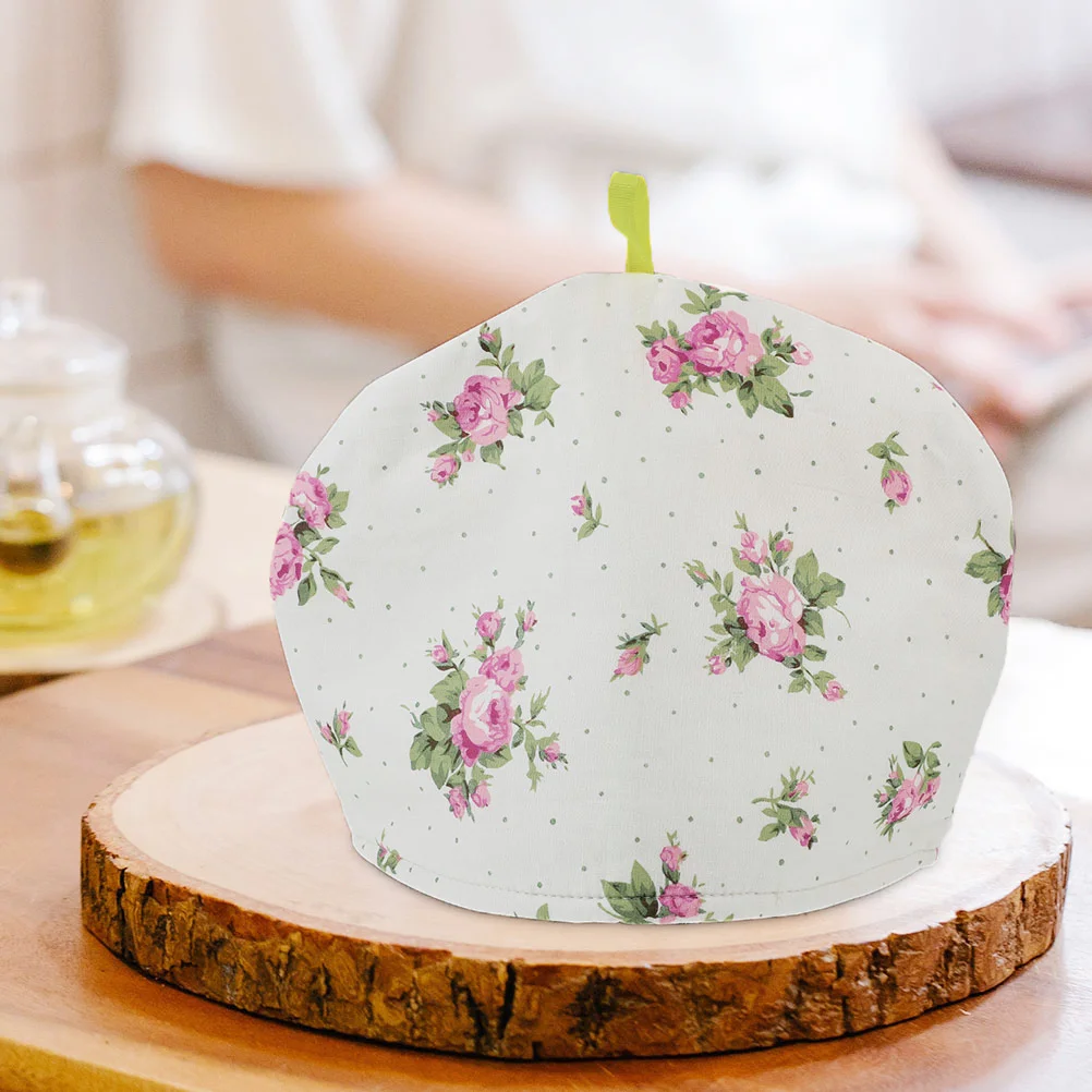 Quilted Cotton Teapot Cover Insulated Cozy Kettle Warmer Protective Tea Cosy Anti Scald Household Warm Keeper For Dining Bar