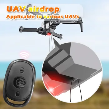 Sistema di lancio airdrop universale per drone 2.4 Telecomando Lanciatore di consegna generale del carico utile Dispositivo contagocce d'aria Accessori per droni
