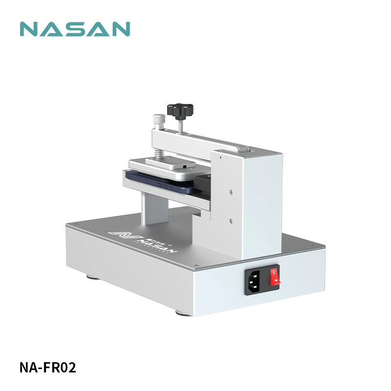 NASAN NA-FR02 LCD Touch Screen Separator Display Middle Frame Remover For 7 inch Cell Phone Back Cover Separation With Heated