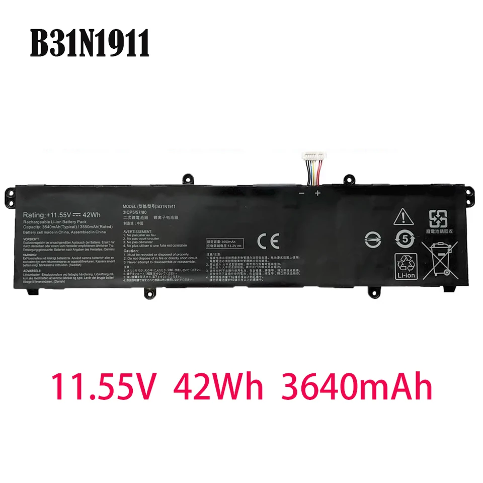 B31N1911 C31N1911 Batterie de rechange pour ASUS VivoBook