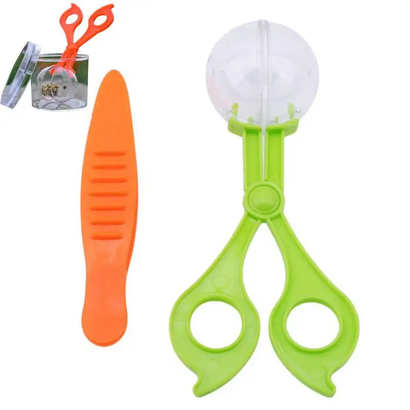 

Scissors For Insect Catcher Practical Insect Scissors Tweezers Kids Science Toy Backyard Explorer Tool Sensory Learning Tool