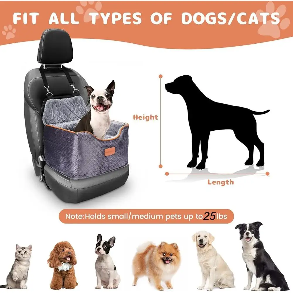 Memory Foam Dog Booster Seat 6