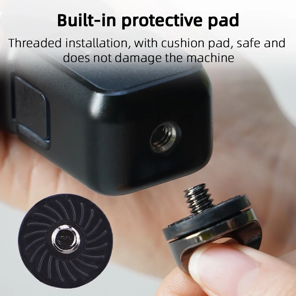 BRDRC Verstellbares Lanyard-Halsband, langes Seil, Schultergurt für DJI OSMO 360 Pocket 3/Action 5 Pro/Insta360 X5 Kamerazubehör – Detail 9