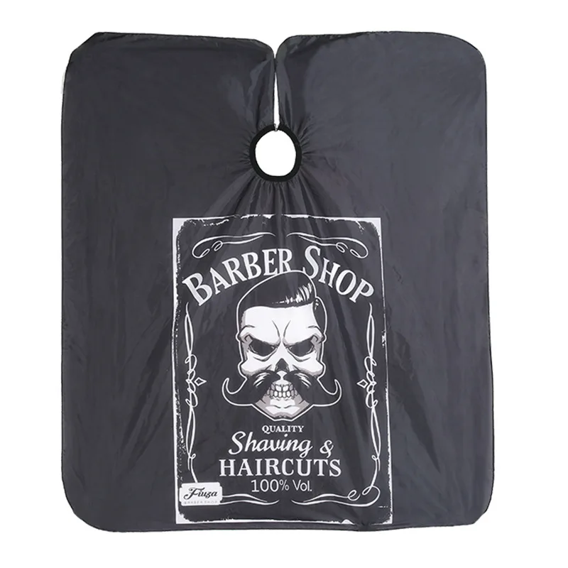 Retro Pattern Haircut Cloth Barber Polyester Apron Hairdressing Waterproof Cape Salon Antistatic Hairdresser Capes Styling Tools haircut cape hairdressing cape hair salon cloth