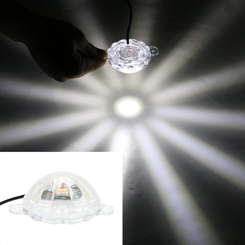 Motorcycle LED Lights LED Atmosphere Light 12V 24V Truck Light Motorbike Flash Strobe Light RGB Atmosphere Lamp LED Flash Strobe Motorcycle Lighting LED Atmosphere Lamp