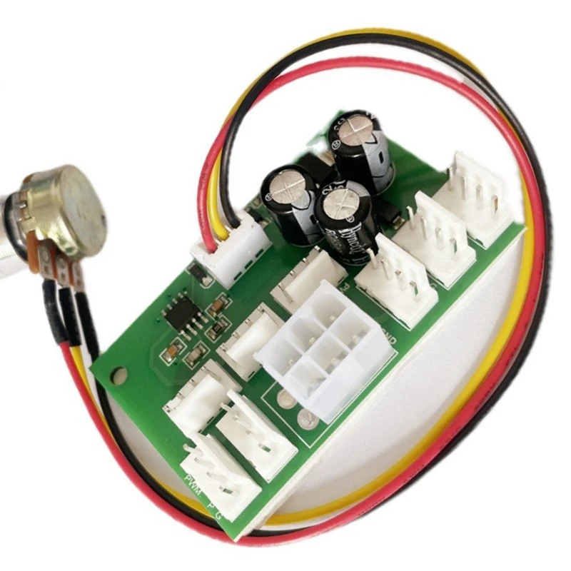 Fan Speed Controller Computer Case Miner Fan Speed Controller 8-Channel Fan Hub PWM High-Power Violent Controller Speed Governor