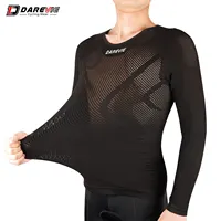 DAREVIE Base de cyclisme Laye petite taille Compression sans couture 2023 sous-vêtements à manches longues respirant vtt vélo de route gilet à manches longues 1