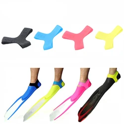 Scuba Free Diving Fins Keeper Elastic Soft Silicone Foot Flippers Accessories Snorkeling Equip Foot Gripper Swimming Triangle