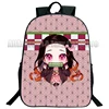 Demon Slayer Kimetsu No Yaiba Backpack for Girls Boys Kamado Nezuko Travel Rucksack Anime Teens School Knapsack 4