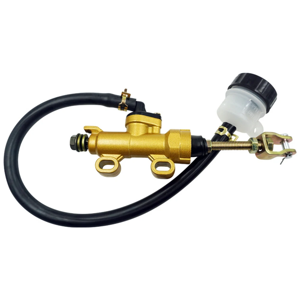 

Durable And Convenient Oil Pump Brake Pump Motorcycle Rear Rear Brake Red Refit 260g ABS Aluminum Cylinder Pump
