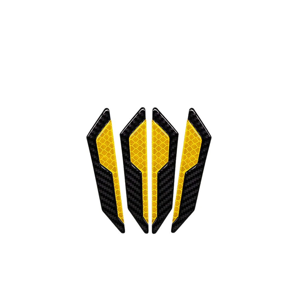

4pcs/set Anti-Collision Door Strip Stickers For Trucks Wide Application Self-adhesive Stickers Car