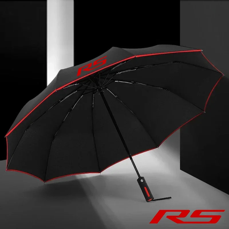 Car Automatic Folding Windproof Sunshade Umbrella For Chevrolet Aveo Bolt Onix Cruze Spark Cavalier ColoradoTrailblazer Traverse
