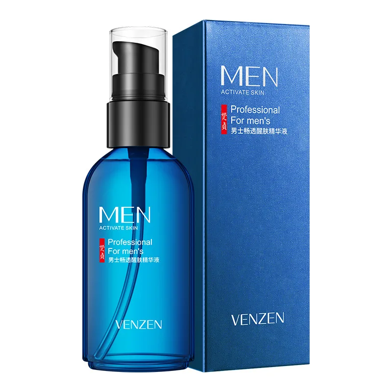 50ml Arbutin Men Anti-Wrinkle Face Serum Oil Control Shrink Pores Essence Brighten Whitening Hyaluronic Moisturizing Skin Care 5