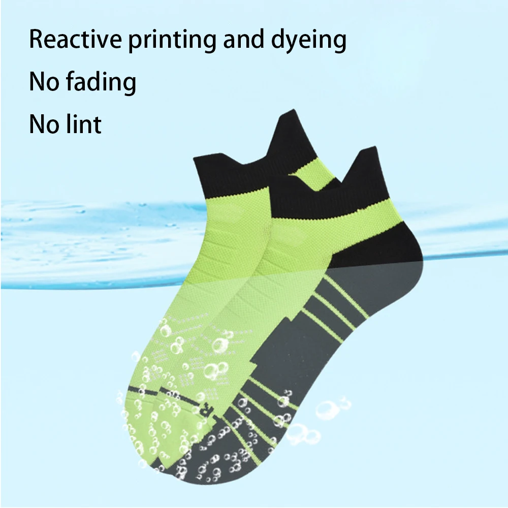 5pairs Elastic Women's Athletic Socks Low-Cut Cotton Ankle Casual Sock Breathable Sports Socks Sweat Absorbing Socks for Female