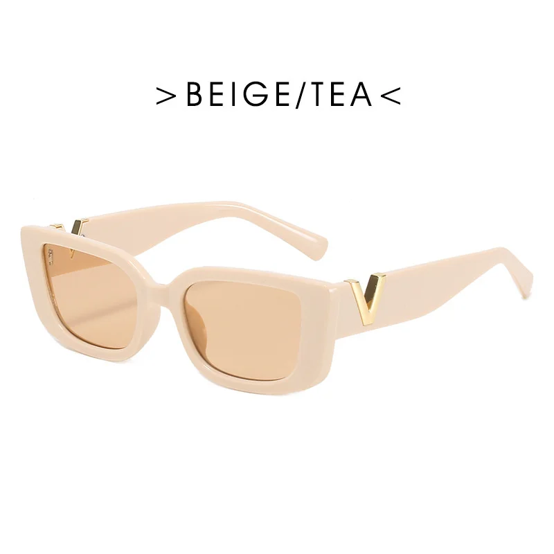 LONSY Ƽ   簢 ۶   Ÿ 귣 ̳ м ¾ Ȱ  Gafas De Sol Mujer