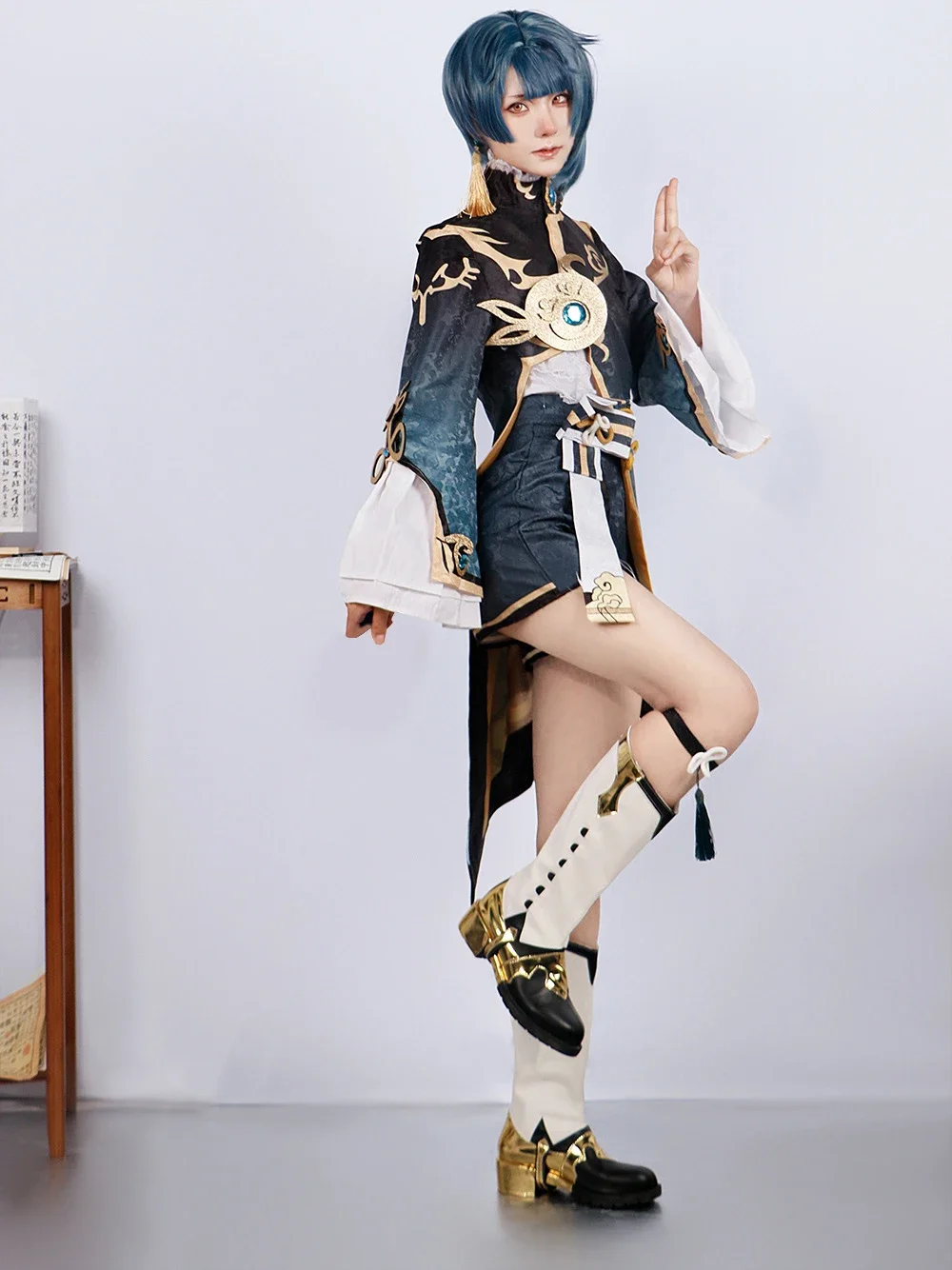  Ʈ Xingqiu ڽ ڽƬ  īϹ  , ִϸ̼ ҷ Ƽ ǻ,  ȸ  