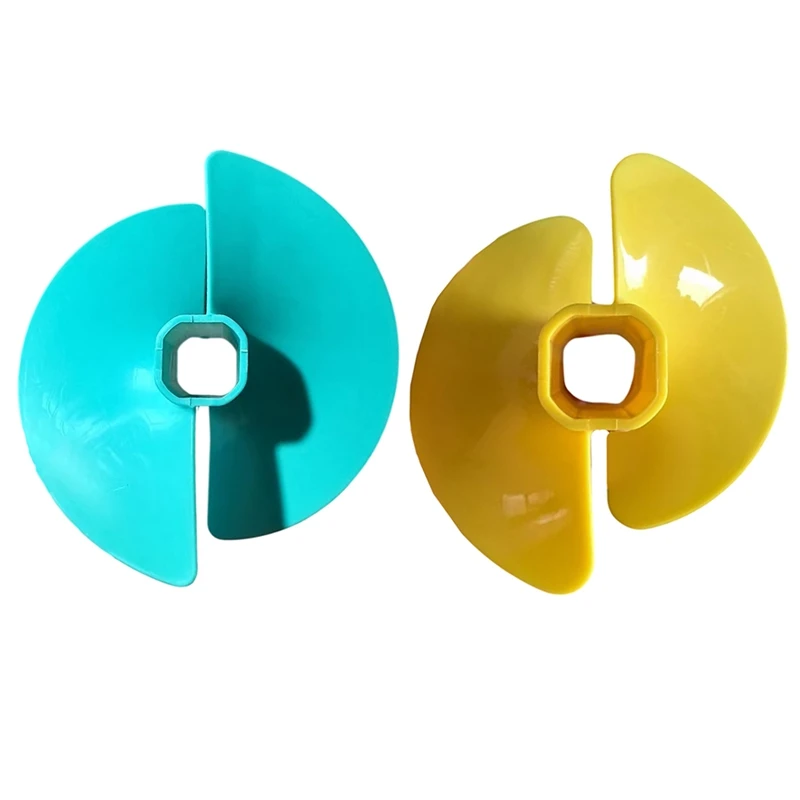 Ice Auger Bit Fan Blade Nylon Drill Adapter Float Ice Auger Bit Fan Blades Power Tools Drill Bits 6 Inch-AA70 ice auger bit