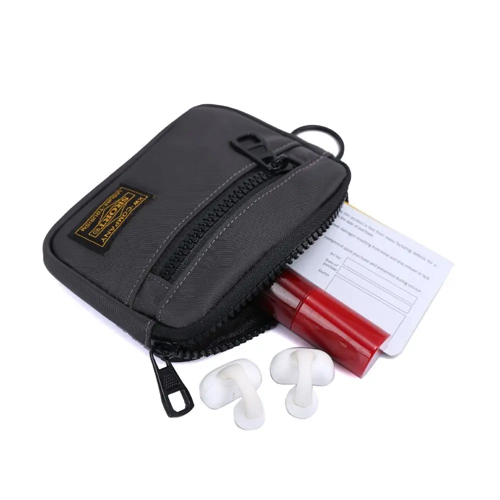 Fashion Canvas Coin Purse Zipper Card Holder Short Wallet Solid Color Backpack Hanging Bag Boy