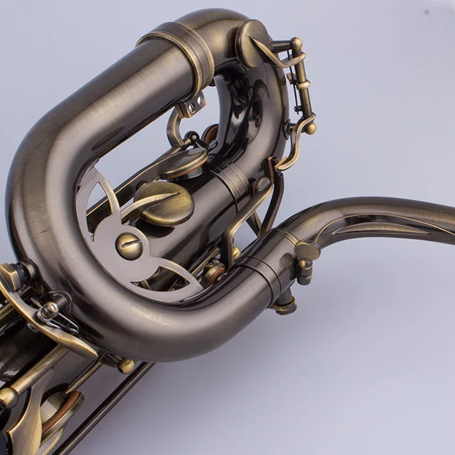 High Quality Eb Key TSBS-680Q antique bronze baritone saxophone