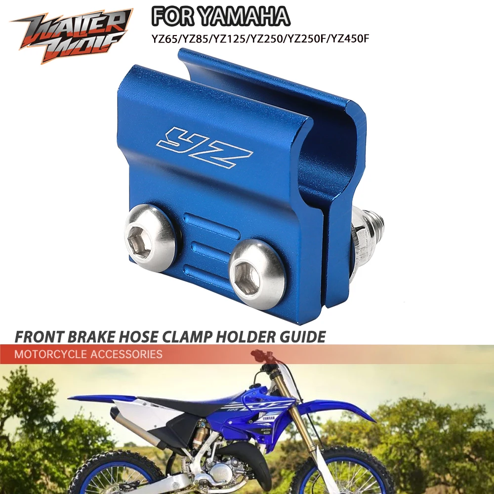 Front Brake Hose Clamp Holder For YAMAHA YZ65 YZ85 YZ125 YZ 250 250F
