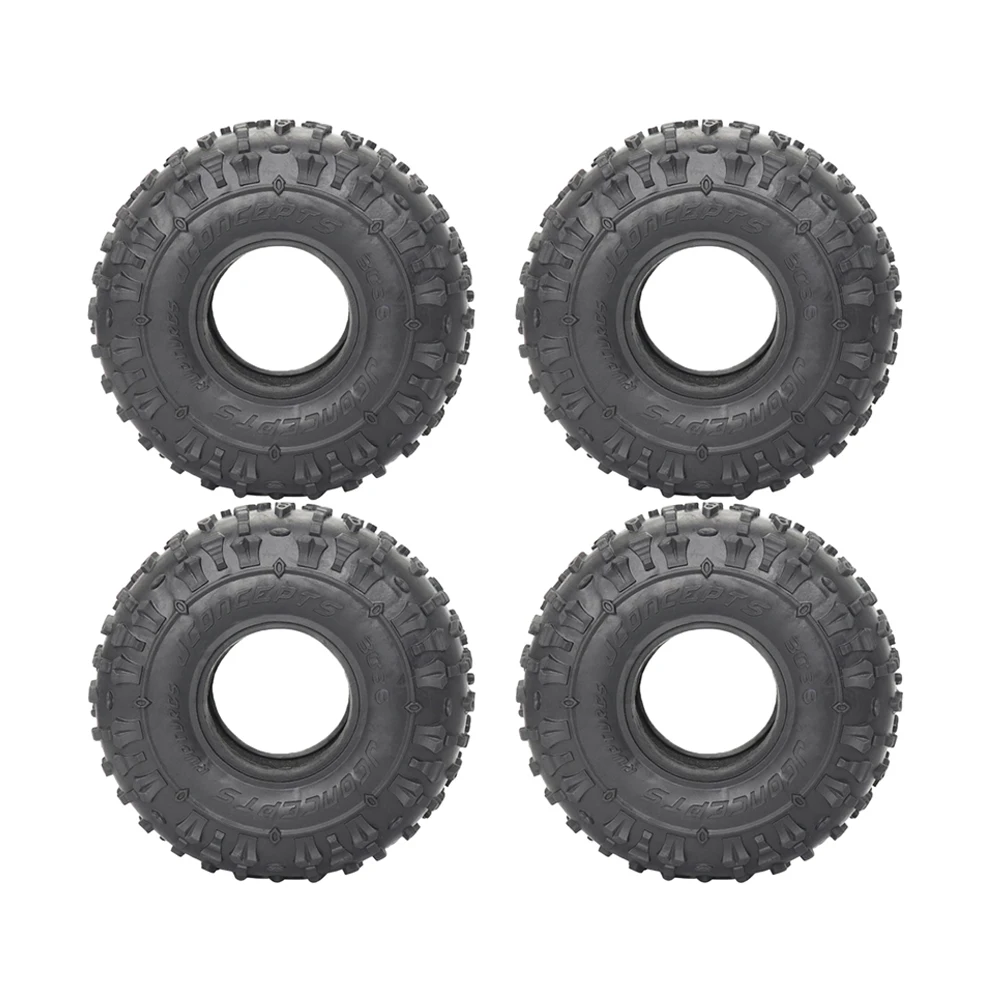 Rc reifen 4pcs 1,9 inch 120mm jc gummi felsen kriecher reifen für