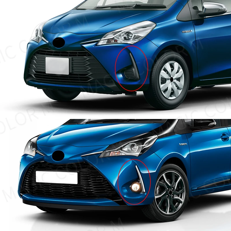 Kit Completo De Luces Antiniebla Amarillas Para Toyota Yaris 2018-2019 - Tipo H16, 4300K, Incluye Cableado Y Interruptor