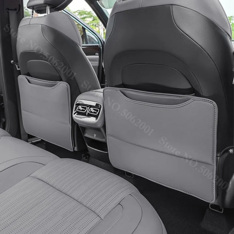 Geely Boyue L 2025 2026 용 카시트 백 안티 킥 패드 가죽 도어 핸들 커버 보호대 방수 방지 스크래치 액세서리