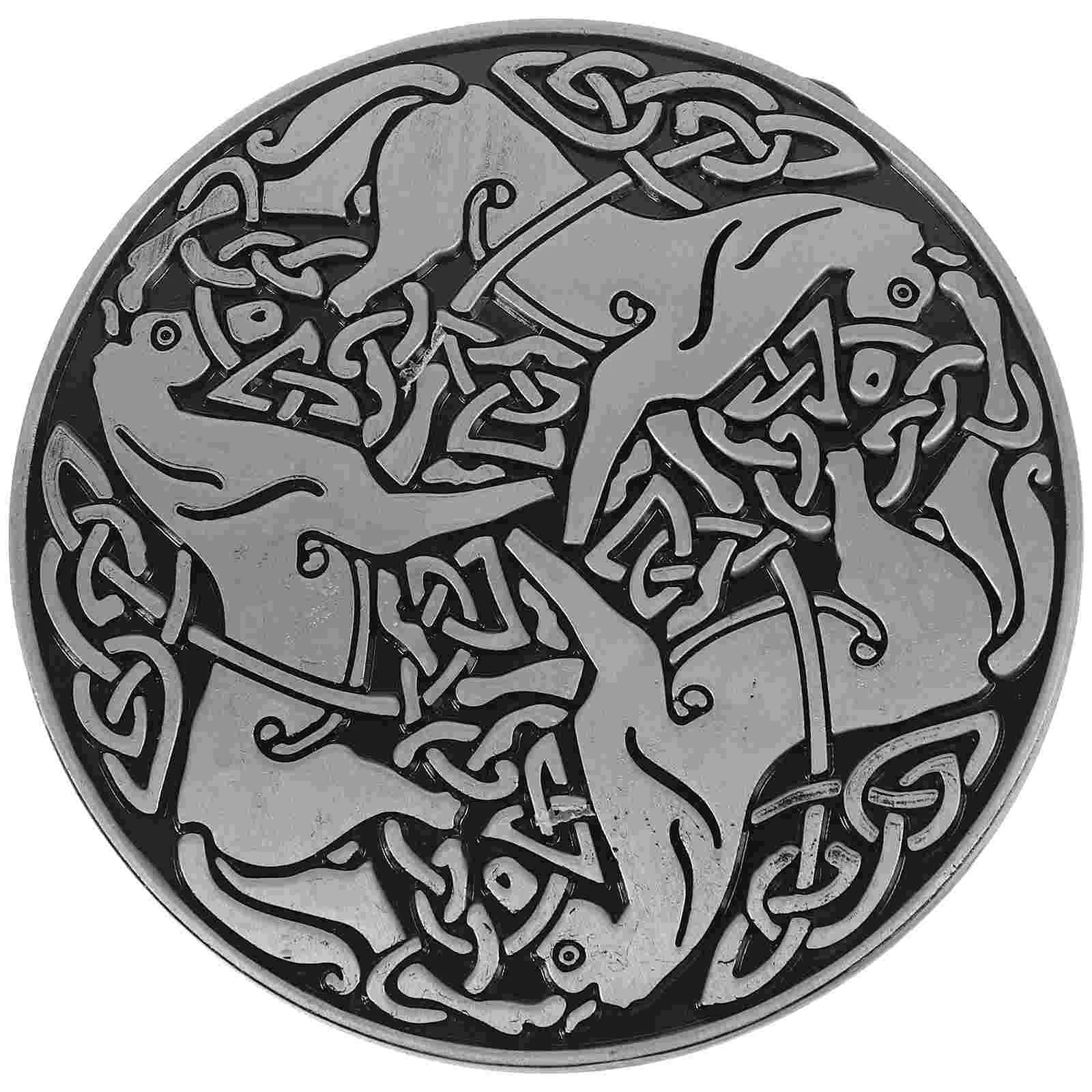

Western Style Horse Head Belt Buckle Man Clothes for Men Zinc Alloy Replacement
