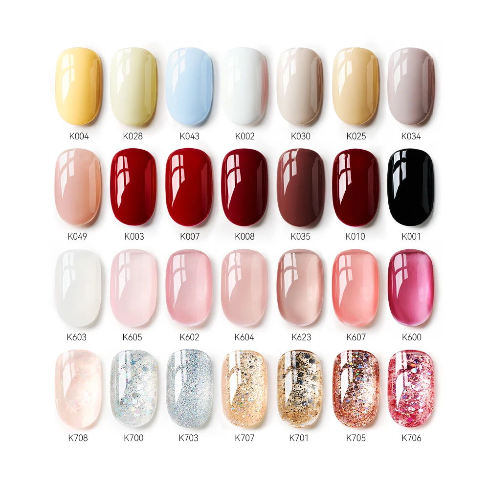 MAYCHAO 12ml Gel Nail Polish 48 Colors Glossy Semi Permanent Soak Off UV LED Frosted Gel Nails Painting Varnish 2