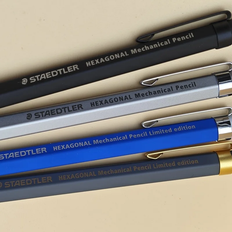 STAEDTLER 925 77-05B Mechanical Pencil - Hexagonal Design, Clean Black, Perfect For Writing & Drafting - View #6
