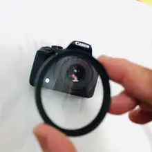 

Canon Camera Protective Window Lens 49mm Mounted Thread Transparent UV Filter Glass