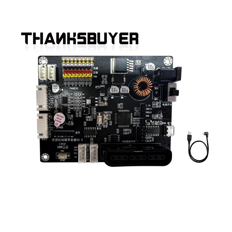 Thanksbuyer Opensource Robotic Arm Controller Motherboard For 51 Mcu