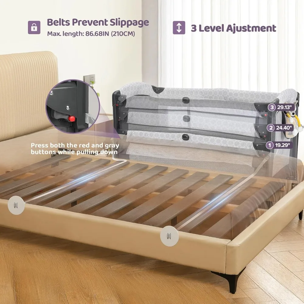 3-in-1 Baby Bassinet with Mattress 2