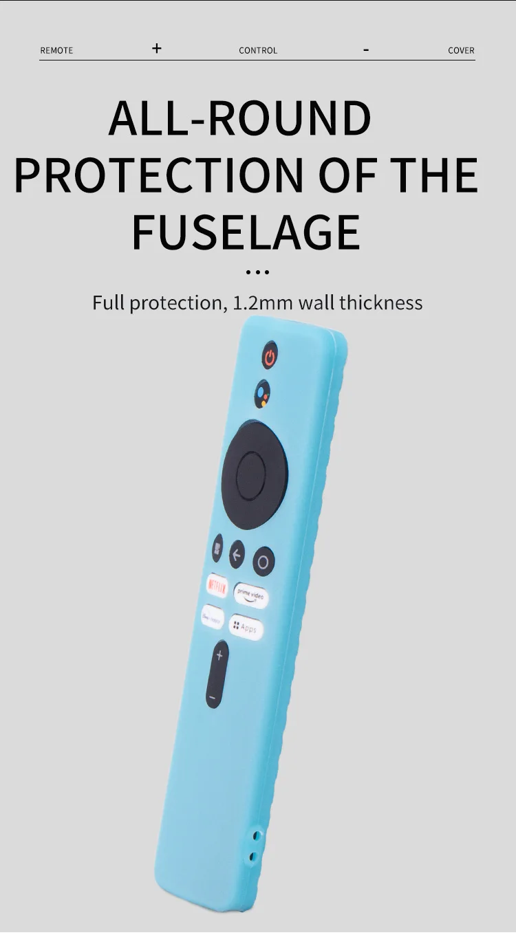 1 PC-Gehäuse, stoßfester Silikon-Schutz für Mi TV Stick 1080P Xiaomi Mi 2nd Gen Box 4K Ultra HD Streaming Media Player – Detail 3