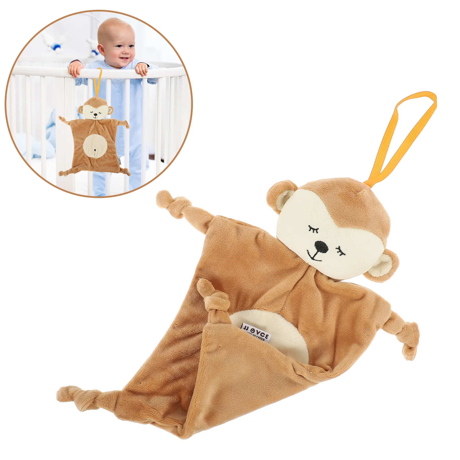 

28cm Monkey Shaped Baby Plush Pacifying Appeasing Toy Baby Toy