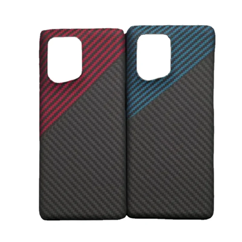 Real Carbon Fiber Case for OPPO Find X5 Pro Case /OPPO X5 Mix Aramid FIber Cover Shockproof for OPPO Find X5 Pro /OPPO X5 Cover