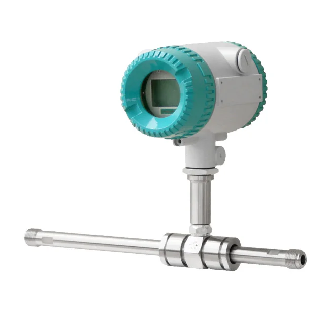 Thread flange SS304 SS316 material impeller type 4-20mA pulse RS485 turbine flow meter