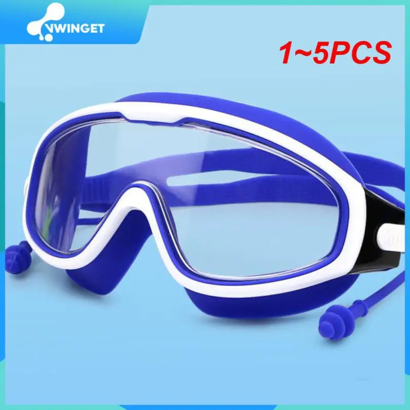 

1~5PCS Swimming Myopia Prescription Glasses Swimming Mask Anti Fog Opitical Transparant Swimming